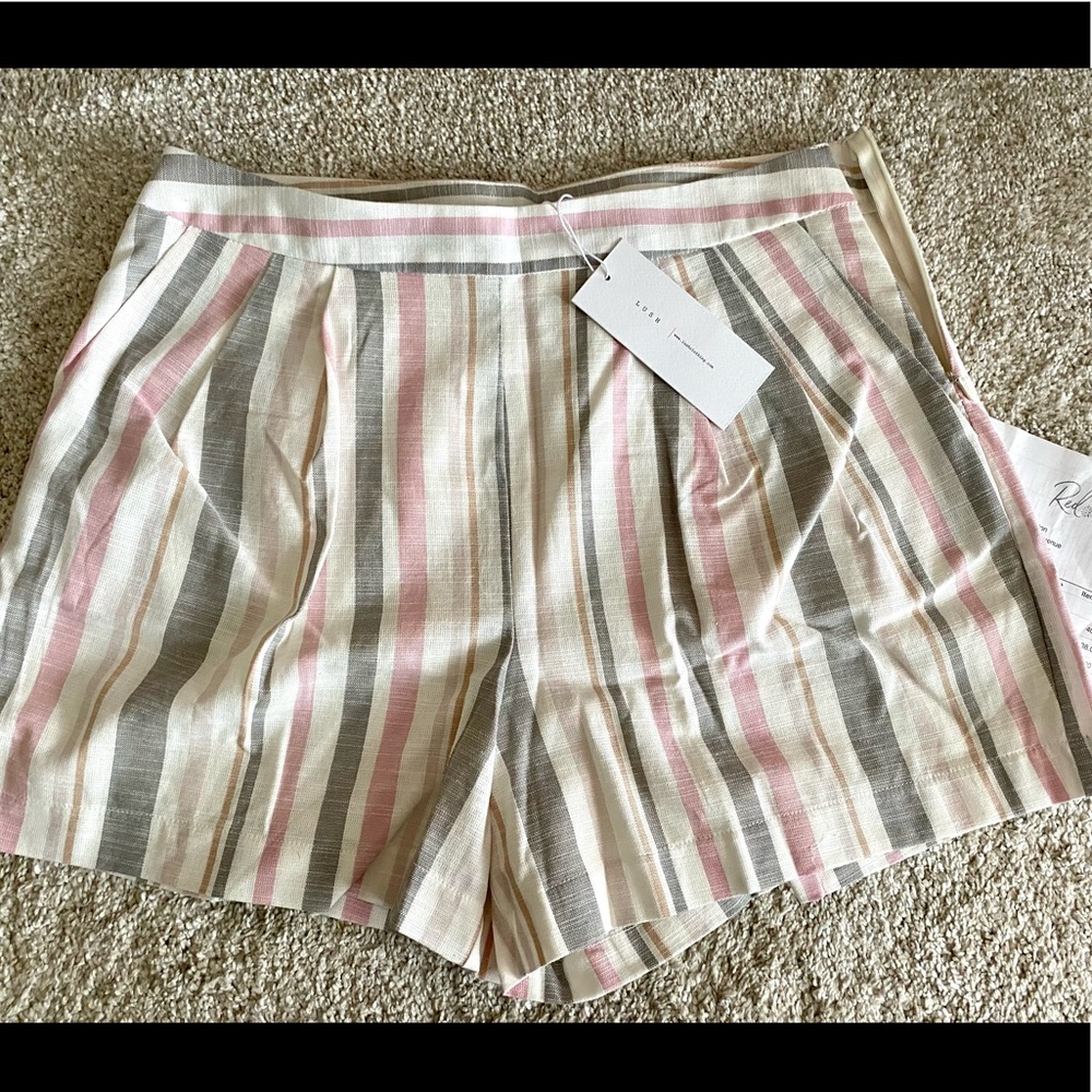 Cotton shorts NWT sz L